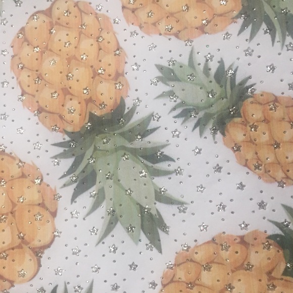 1 Left! Pineapple Sparkle Tote Bag! - Picture 2 of 6